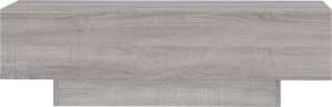 vidaXL Stolik kawowy, szary dąb sonoma, 100x49,5x31 cm 4