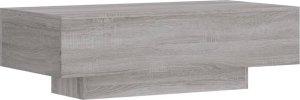vidaXL Stolik kawowy, szary dąb sonoma, 100x49,5x31 cm 6