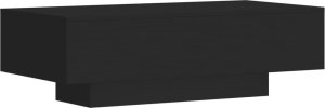 vidaXL Stolik kawowy, czarny, 100x49,5x31 cm 2