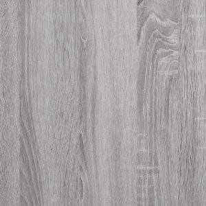 vidaXL Szafka, szary dąb sonoma, 62x36x121,5cm 9