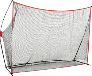 vidaXL Siatka treningowa do gry w golfa, 356x92,5x215 cm, metalowa Lumarko! 1