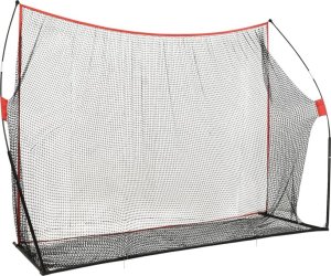 vidaXL Siatka treningowa do gry w golfa, 356x92,5x215 cm, metalowa 4