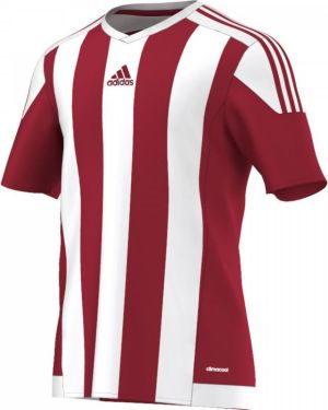 Adidas Koszulka piłkarska męska Striped 15 biało-czerwona r. L (S16137) 1
