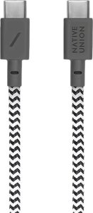 Kabel USB Native Union USB-C - USB-C 1.8 m Czarno-biały (ACABLE-C-ZEB-NP) 6