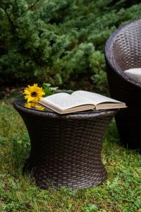 Bello Giardino Komplet mebli z technorattanu MODICO brąz 8