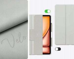 Etui na tablet Spigen Spigen Air Skin Pro, gray - iPad Air 13" 2024 11