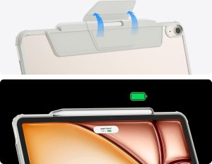 Etui na tablet Spigen Spigen Air Skin Pro, gray - iPad Air 13" 2024 12