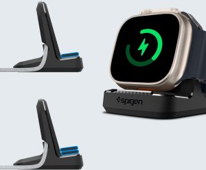 Spigen Spigen Rugged Armor Stand, black - Apple Watch 2