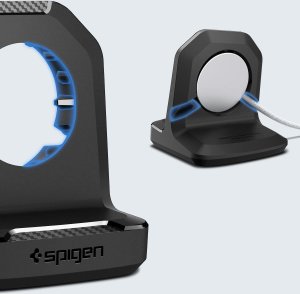Spigen Spigen Rugged Armor Stand, black - Apple Watch 4