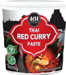 Asia Kitchen Pasta curry czerwona 400g - Asia Kitchen 1