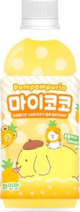 Misty Napój Sanrio Misty My Coco Pompompurin Pineapple z galaretką Nata de Coco, ananasowy 340ml 1