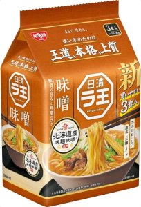 Nissin Zupa Raoh Miso Ramen o smaku miso i wieprzowiny 3 x 99g - Nissin 1