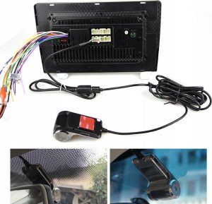 Wideorejestrator Farrot Rejestrator jazdy kamera samochodowa dvr full hd g-sensor system ADAS ldws wdr 11