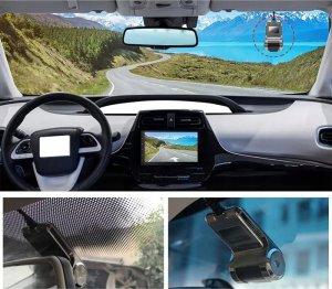 Wideorejestrator Farrot Rejestrator jazdy kamera samochodowa dvr full hd g-sensor system ADAS ldws wdr 10