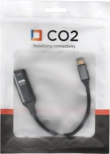 Adapter AV Co2 CO2 ADAPTER USB-C DISPLAY PORT 1.4 KABEL PRZEJŚCIÓWKA USB TYP C DP 8K 60HZ 12