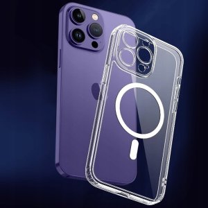 Co2 CO2 ETUI MAGNETYCZNE CLEAR CASE WZMOCNIONE DO MAGSAFE IPHONE 12 PRO MAX 2