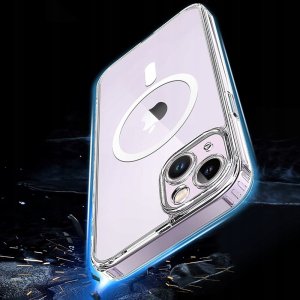 Co2 CO2 ETUI MAGNETYCZNE CLEAR CASE WZMOCNIONE DO MAGSAFE IPHONE 12 PRO MAX 5