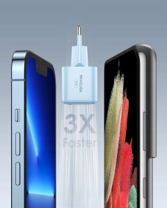 Ładowarka Innostyle MiniCube II GaN 1x USB-C 33W Niebieska (IC33PDBB-EU) 2