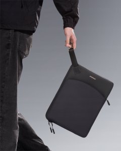 Torba Innostyle INNOSTYLE ZESTAW TORBA NA LAPTOPA 14 WODOODPORNA + ETUI NA GADŻETY CZARNA 5