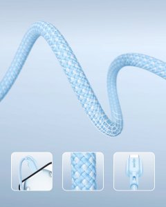 Kabel USB Innostyle USB-C - USB-C 2 m Niebieski 4