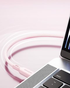 Kabel USB Innostyle USB-C - USB-C 2 m Różowy 2