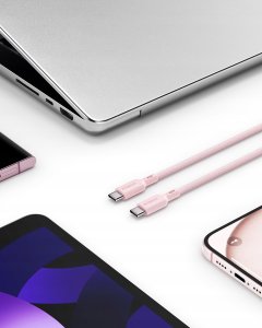 Kabel USB Innostyle USB-C - USB-C 2 m Różowy 7