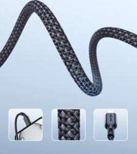 Kabel USB Innostyle USB-C - USB-C 2 m Czarny 4