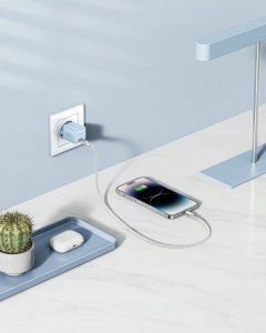 Ładowarka Innostyle MiniCube II GaN 1x USB-C 20W Niebieska (IMC20G2BB-EU) 4