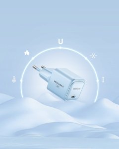 Ładowarka Innostyle MiniCube II GaN 1x USB-C 20W Niebieska (IMC20G2BB-EU) 5