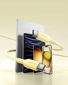 Kabel USB Innostyle USB-C - USB-C 2 m Żółty 5