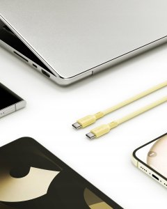 Kabel USB Innostyle USB-C - USB-C 2 m Żółty 7