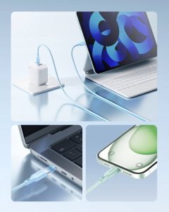 Kabel USB Innostyle USB-C - USB-C 2 m Zielony 3