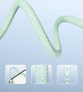 Kabel USB Innostyle USB-C - USB-C 2 m Zielony 4