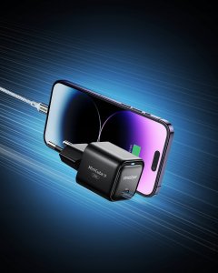 Ładowarka Innostyle MiniCube II GaN 1x USB-C 20W Czarna (IMC20G2BLK-EU) 2