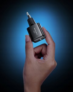 Ładowarka Innostyle MiniCube II GaN 1x USB-C 20W Czarna (IMC20G2BLK-EU) 3
