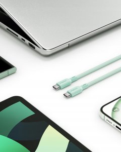 Kabel USB Innostyle USB-C - USB-C 2 m Zielony 7