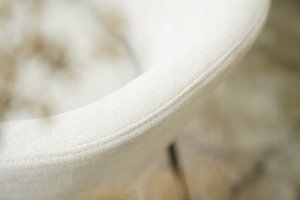 Selsey Krzesło tapicerowane Optival z podłokietnikami kremowe 8