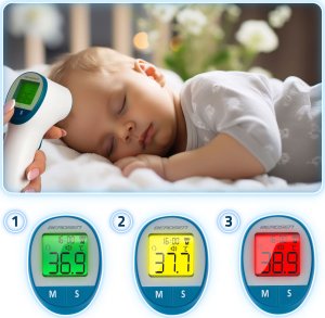 Berdsen Termometr bezdotykowy na podczerwień BD-100 Berdsen 10