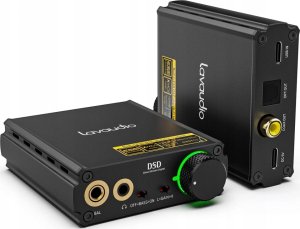 Wzmacniacz słuchawkowy 1Mii DS400 Konwerter dźwięku DAC z USB-C spdi/f coaxial 1