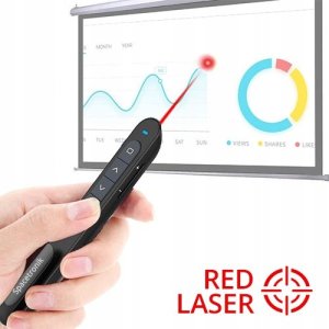 Spacetronik Prezenter laserowy wskaźnik punktowy wiązka pilot prezentacje konferencje Spcetronik SP-RCA06 8