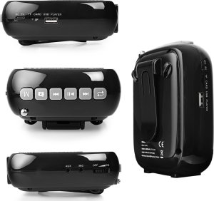 Mikrofon Spacetronik Dodatkowy Przewodowy Mikrofon do Wzmacniaczy Głosu Spacetronik Przewód 1m 2