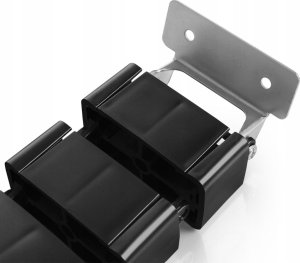 Organizer Spacetronik Prowadnica kablowa Spacetronik SPK-180B 130cm Organizer Czarny 13