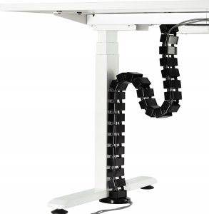 Organizer Spacetronik Prowadnica kablowa Spacetronik SPK-180B 130cm Organizer Czarny 9