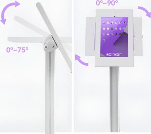 Stojak Spacetronik Wytrzymały obrotowy Statyw podstawka obudowa POS na tablet SPP-134W 4