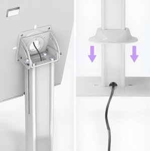 Stojak Spacetronik Wytrzymały obrotowy Statyw podstawka obudowa POS na tablet SPP-134W 5