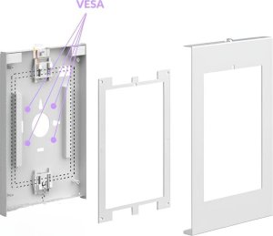 Stojak Spacetronik Wytrzymały obrotowy Statyw podstawka obudowa POS na tablet SPP-134W 6