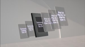 Stojak Spacetronik Ochronny Statyw podstawka obudowa POS na tablet z organizerem do kabli 7