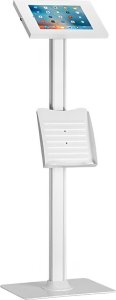 Stojak Spacetronik Ochronny Statyw podstawka obudowa POS na tablet z organizerem do kabli 10
