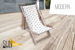 SunShade LEŻAK SIEDZISKO KRZESŁO WYPOCZYNKOWE Z GRAFIKĄ 5