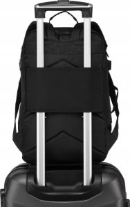 Plecak turystyczny Peterson Plecak podróżny bagaż podręczny unisex kabinówka samolotowy czarny TOK-DPETERSON 13